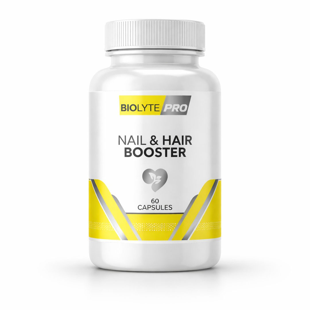 BiolytePro Hair and Nail Booster gives new life to hair and nails with super strong biotin formula of protein and gelatine.
