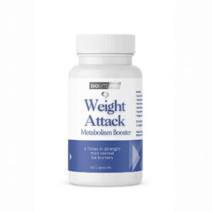 Biolyte Pro Weight Attack - Metabolism Booster kickstarts your metabolism to assist your body to burn up fat safely and healthily.