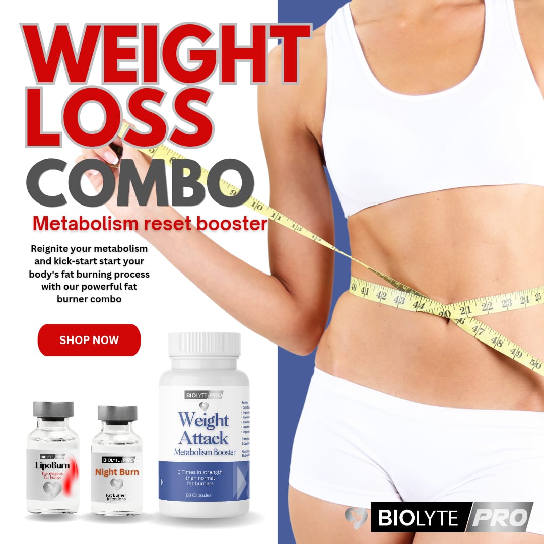 Our Metabolism Reset Booster Combo is designed and formulated to reboot and reset your system and kickstart your body into fat burning mode and kickstart progress again.